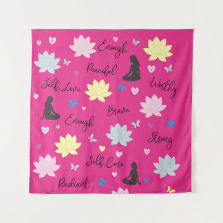 Pink Tapestry | Yellow Lotus & Feminine Self-Care