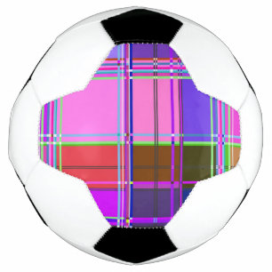 Pink tartan Fabric Pattern Cloth Madras Football