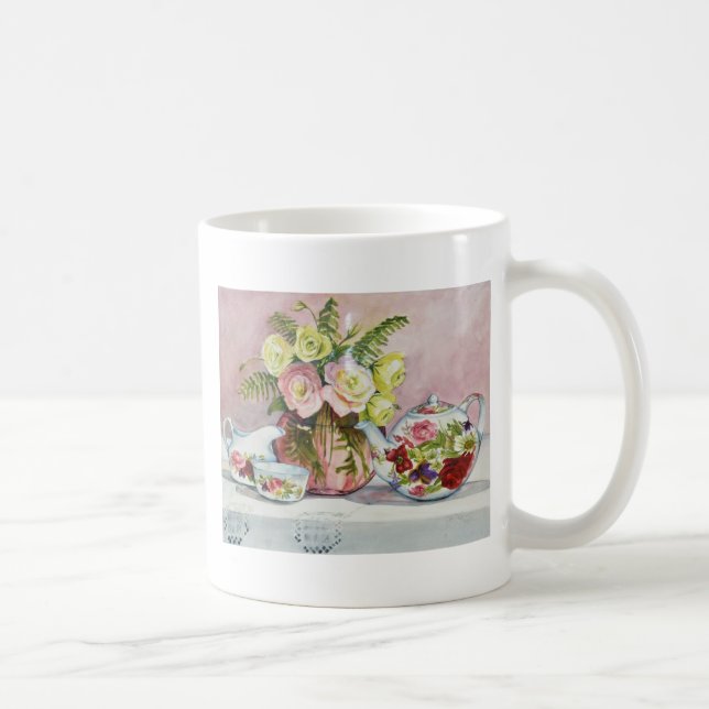 Pink Tea Mug (Right)