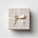 Pink Teacup Wrapping Paper<br><div class="desc">Wrap your gifts in style with our Pink Teacup Wrapping Paper. Featuring exquisite watercolor florals and elegant teacup illustrations on a blush pink background, this wrapping paper adds a touch of sophistication and whimsy to any gift. It’s the perfect choice for presenting your bridal tea party favours or gifts, ensuring...</div>
