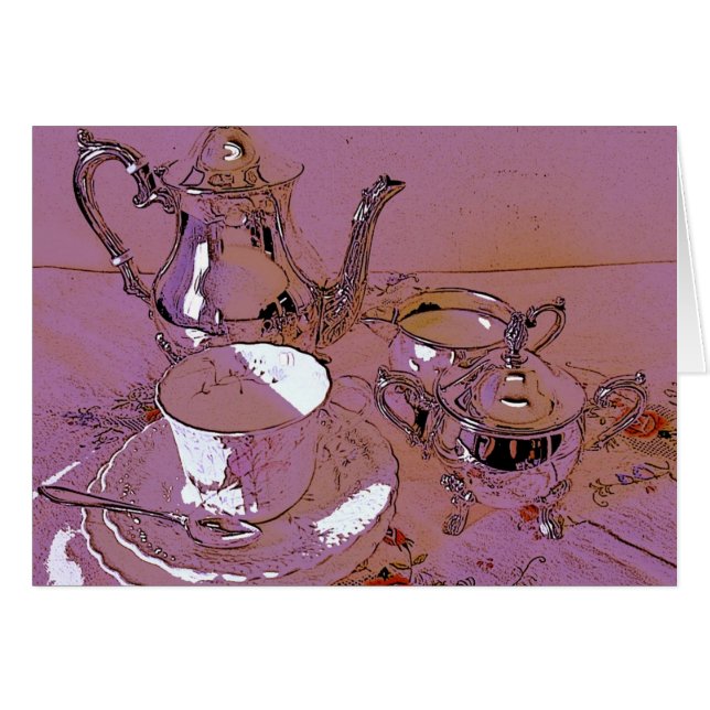 Pink teaset (Front Horizontal)