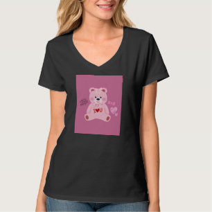 Pink teddy bear designs T-Shirt