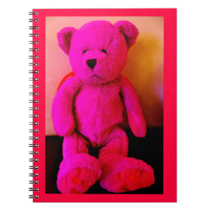 Pink Teddy Bear Notebook