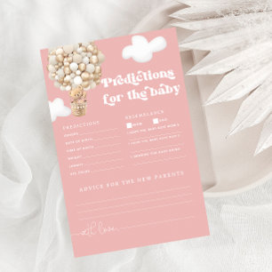 Pink Teddy Bear Predictions and Advice Game