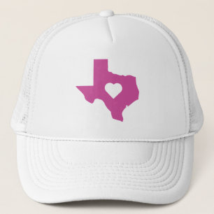 Pink Texas Trucker Hat