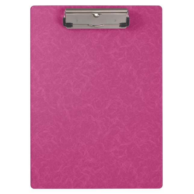 Pink textured surface with swirling pattern clipboard (Front)