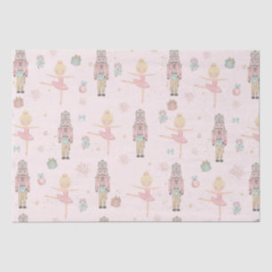 Pink The Nutcracker Christmas Ballet Decoupage Tissue Paper