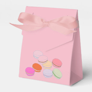 Pink Theme Paris French Macaron Favour Box