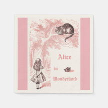 Pink Theme Vintage Alice in Wonderland Tea Party