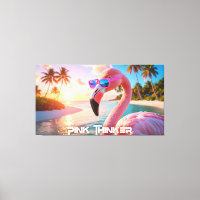 PINK THINKER - Flamingo PINK