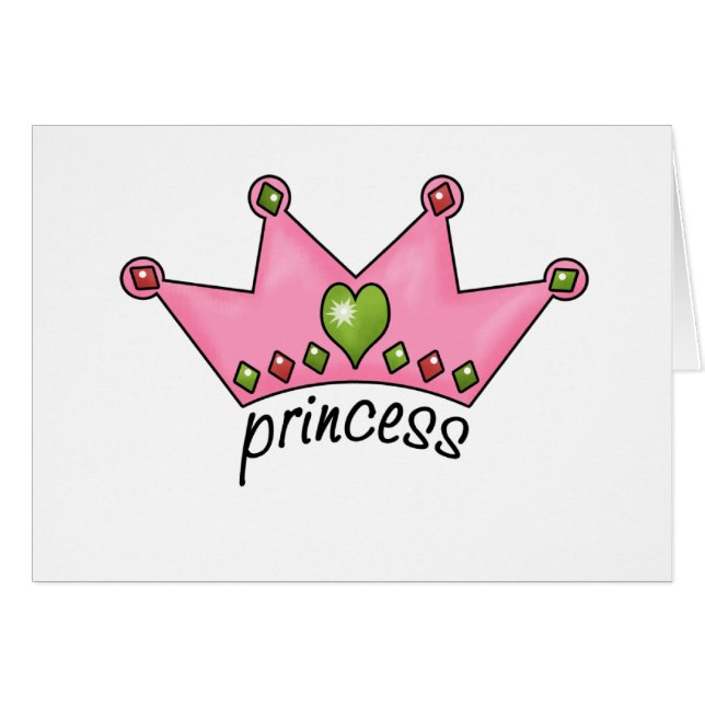 Pink Tiara Princess (Front Horizontal)