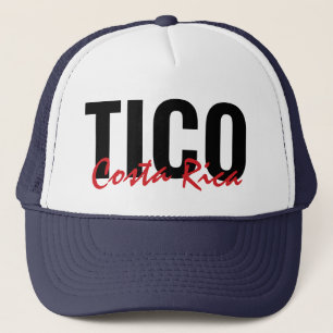 Pink Tico Costa Rica Trucker Hat
