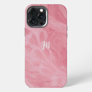 Pink Tiffany Iphone13 Case With,Without Monogram