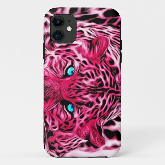 Pink Tiger Case-Mate iPhone Case (Back)