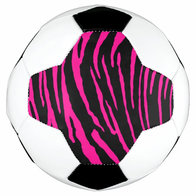 Pink Tiger Stripes Football (Front)
