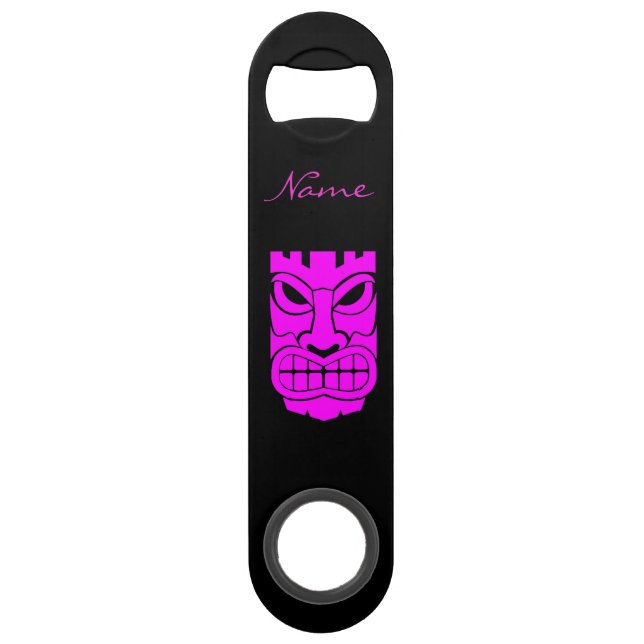 Pink Tiki Sculpture Thunder_Cove (Front)