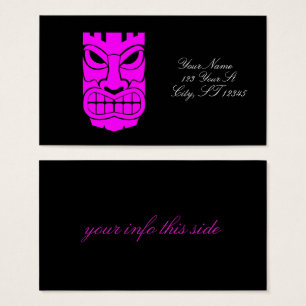 Pink Tiki Sculpture Thunder_Cove