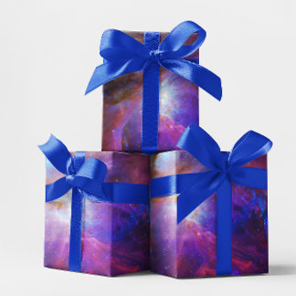 Pink Tinted Orion Nebula Wrapping Paper