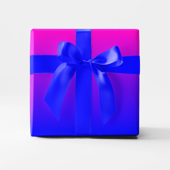 Pink to Blue Gradient Wrapping Paper (Pink to Blue Gradient Wrapping Paper)