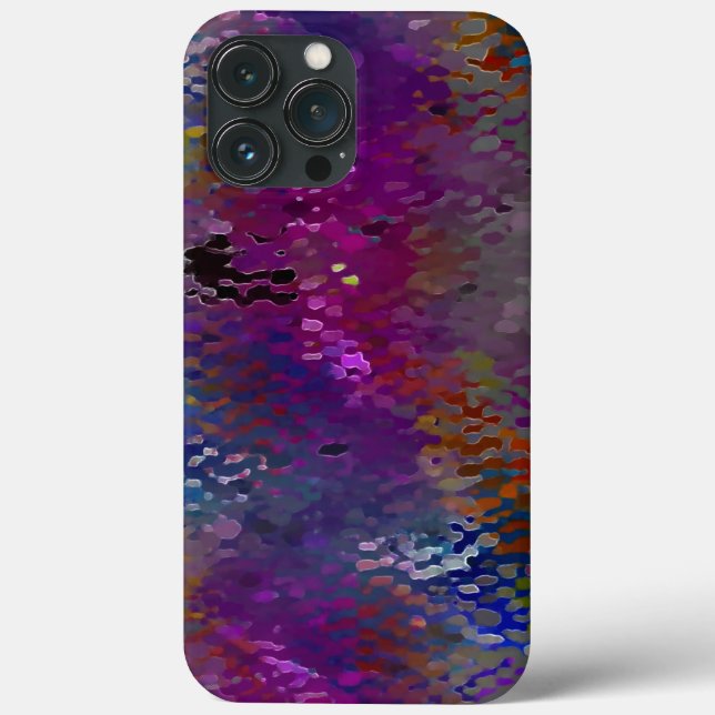 Pink to colourful scaly plaques and moth-eaten fau Case-Mate iPhone case (Back)