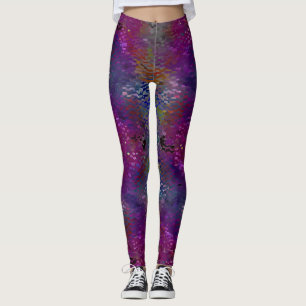 Pink to colourful scaly plaques and moth-eaten fau leggings
