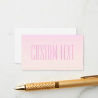 Pink to Peach Sunset Ombre with Customisable Text