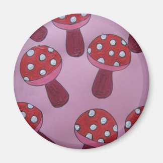 Pink Toadstool Products Magnet