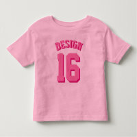Pink Toddler | Sports Jersey