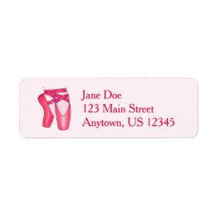 Pink Toe Pointe Shoe Ballet Ballerina Dance Studio