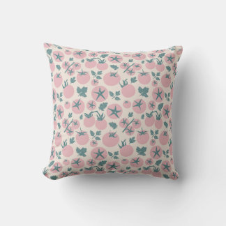 Pink Tomatoes Cushion