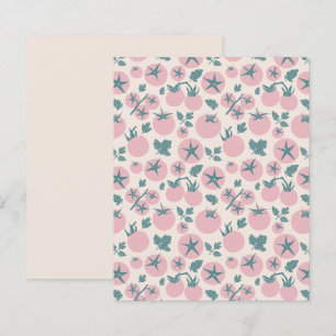 Pink Tomatoes Flat Paper Sheet