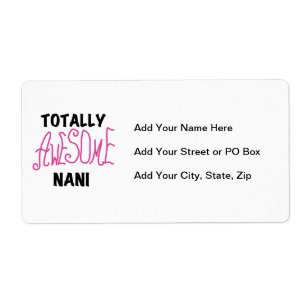 Pink Totally Awesome Nani T-shirts and Gifts