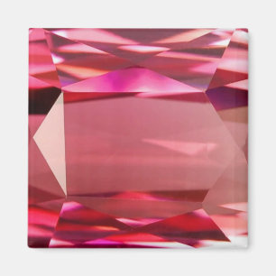 Pink Tourmaline 4 Magnet