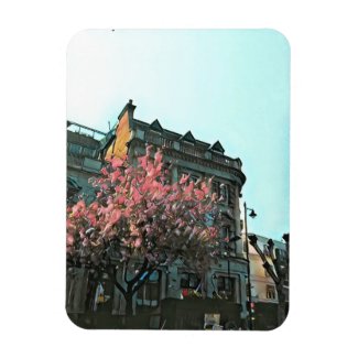 Pink Tree Magnet