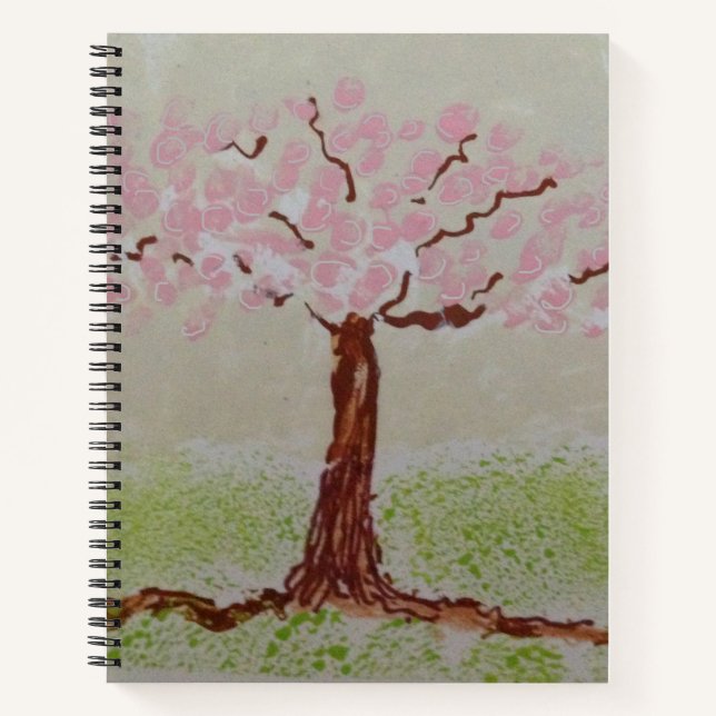 Pink Tree Notebook (Front)