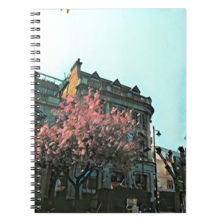 Pink Tree Notebook