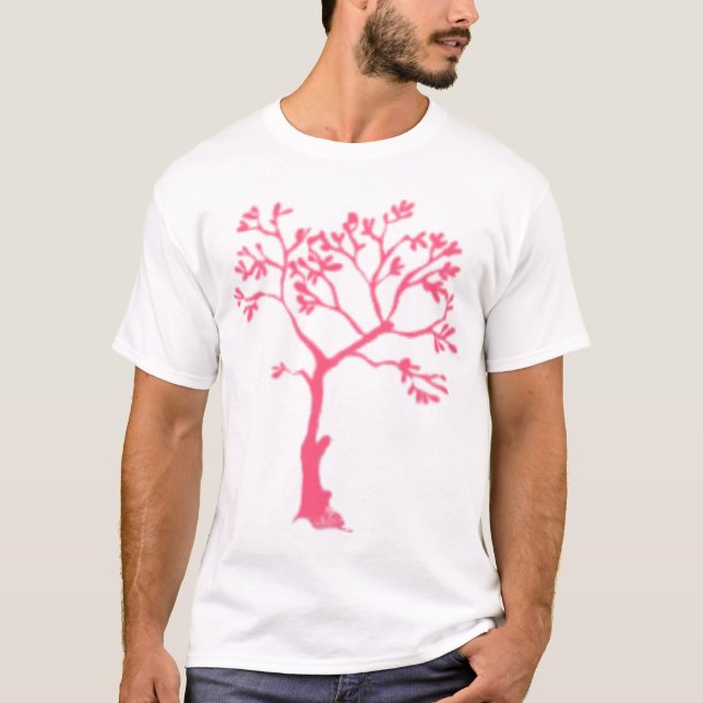 Pink Tree T-Shirt (Front)
