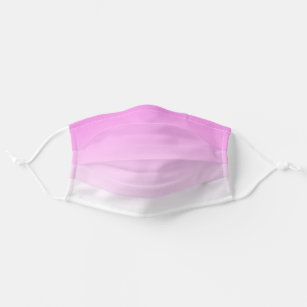 Pink Trendy Ombre colour Cloth Face Mask