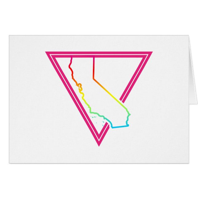 pink triangle california (Front Horizontal)