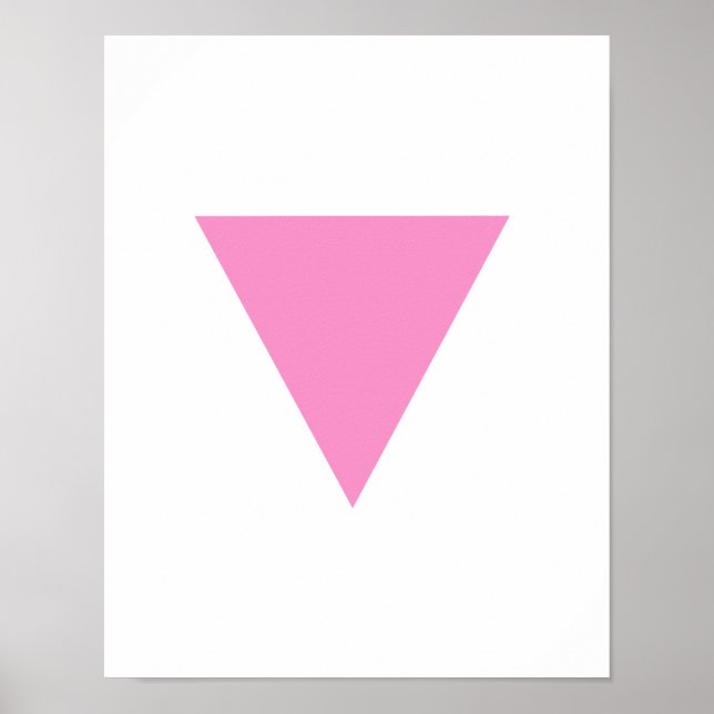 PINK TRIANGLE POSTER (Front)