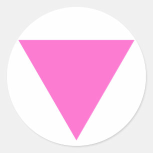 Pink Triangle Stickers