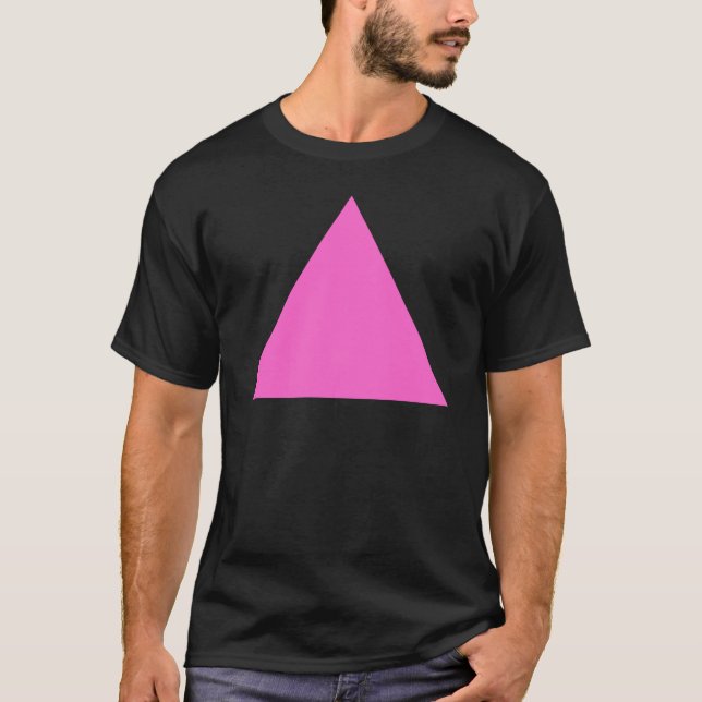 Pink Triangle T-Shirt (Front)