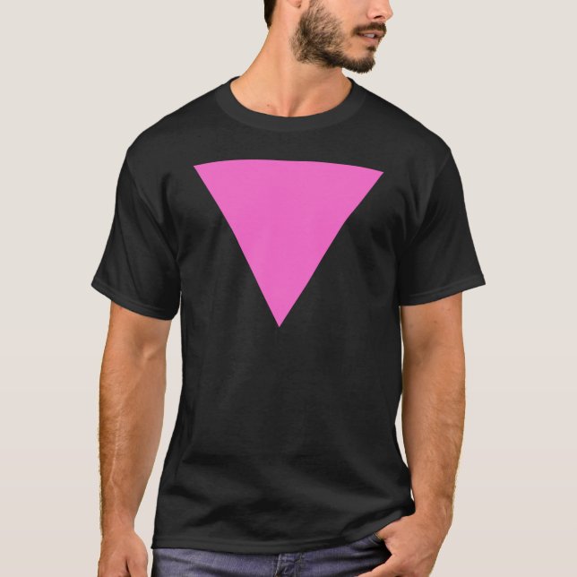 Pink Triangle T-Shirt (Front)