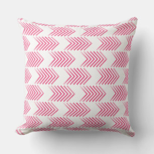 Pink Tribal Arrow Pattern Cushion