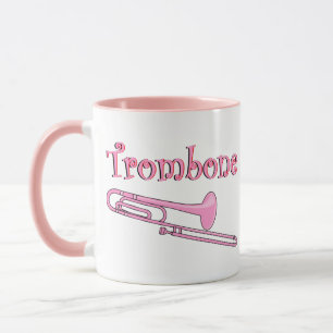 Pink Trombone Mug