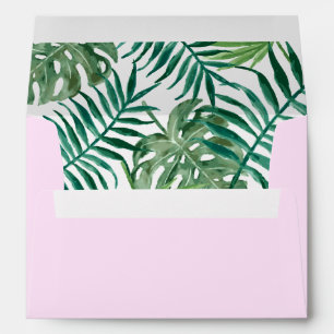 Pink Tropical Envelope