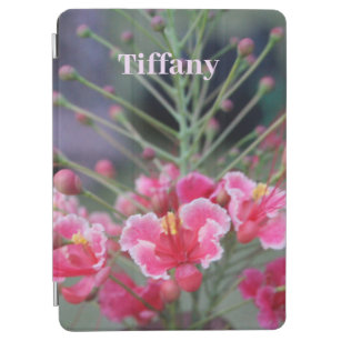 Pink Tropical Flower Photograph iPad case