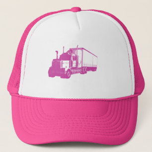 Pink Truck Trucker Hat