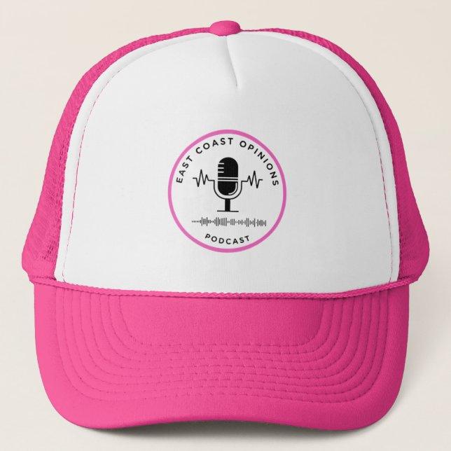 Pink Trucker Hat (Front)
