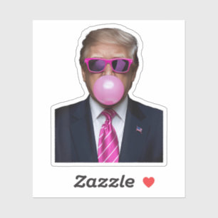 Pink Trump Bubble Gum